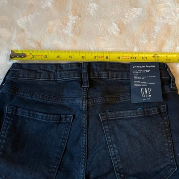 Gap Denim Sculpted Legging Mid Rise Stretch 5-Pocket Super Skinny Size 2… - Picture 7 of 14